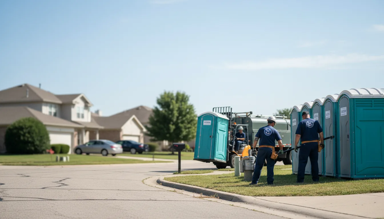 Porta Potty Rental in Bidwell, OH near me